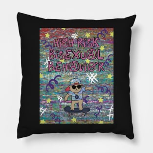 High Risk Bisexual Behavior Pillow