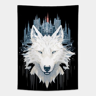 Wolf Predator Animal Beauty Nature Wildlife Discovery Tapestry