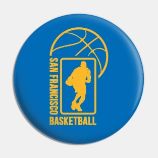 San Francisco Basketball 02 Pin