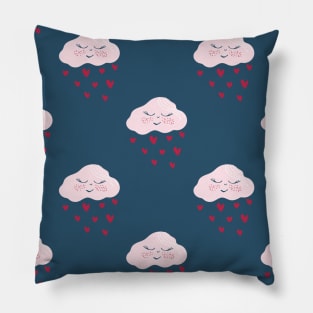 Clouds print Pillow