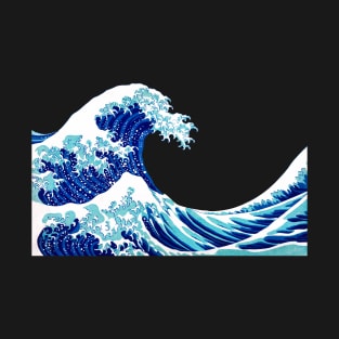 The Great Wave By Katsushika Hokusai. T-Shirt