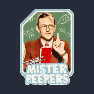 Mister Peepers 50s TV Schoolmaster T-Shirt