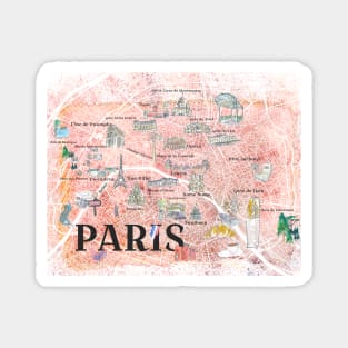 Paris, France Magnet