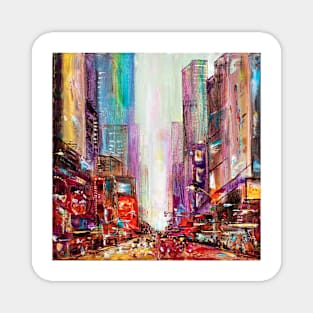 All Colors of New York Magnet