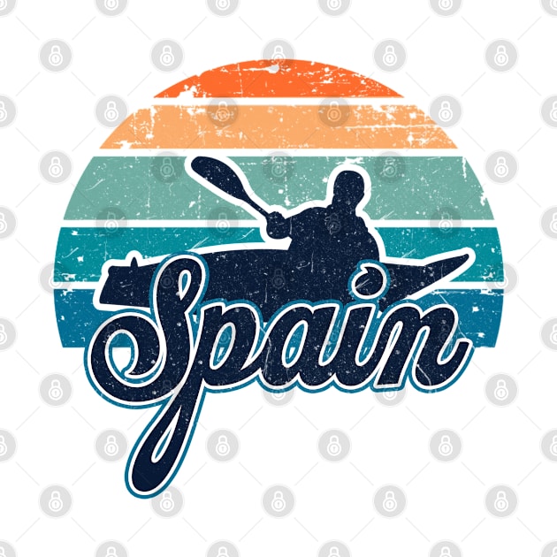 Spain kayaking. Perfect present for mom mother dad father friend him or her by SerenityByAlex