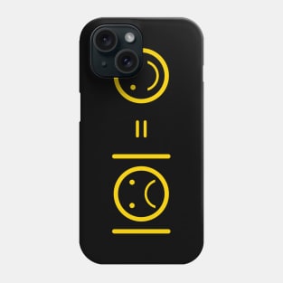 Absolute Value Of Sadness Equals A Happiness Phone Case