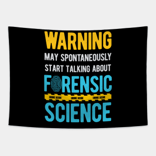 Forensic Science Funny Gifts Tapestry