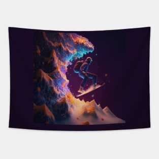 skate snowboard Tapestry