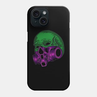 masked skull Phone Case