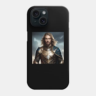 Handsome fantasy knight Phone Case