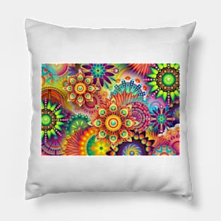 Mandala Gnome Engineers Pillow