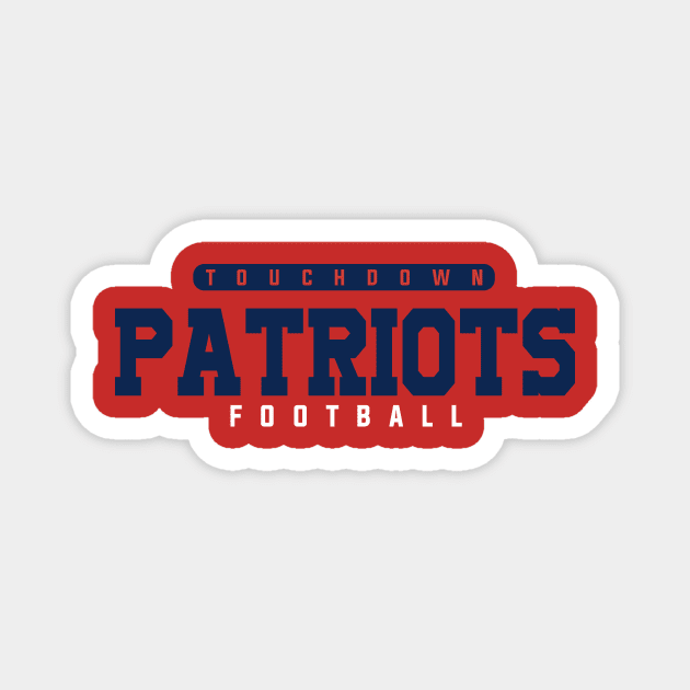 Patriots Football Team Magnet by igzine