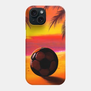 Island palm football Phone Case