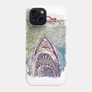 ✪ JAWS ✪ Abstract alternate fan art poster Phone Case