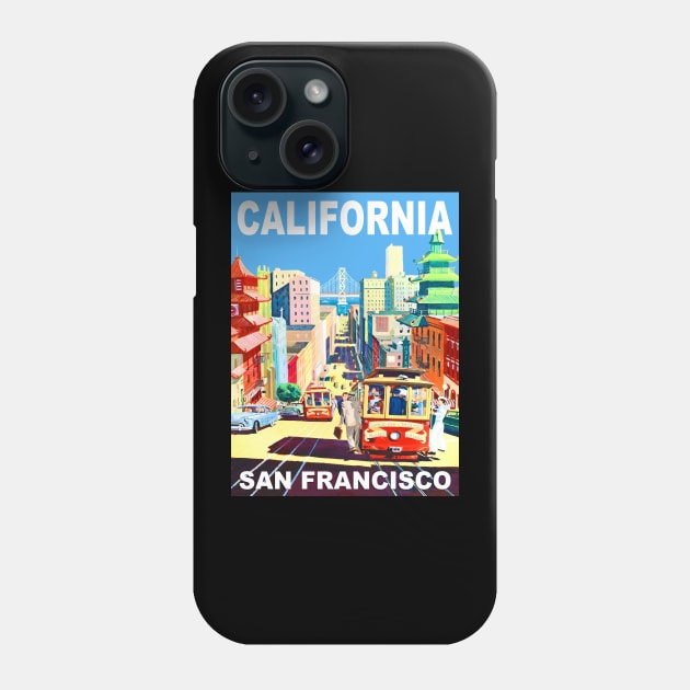 California Travel Phone Case by RockettGraph1cs