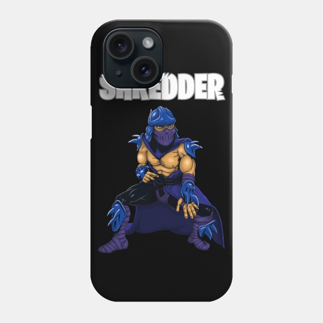 Shredder (Toy Version) Phone Case by Chaosblue