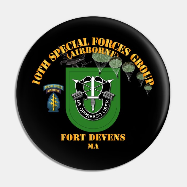 SOF - 10th SFG - Ft Devens MA Pin by twix123844