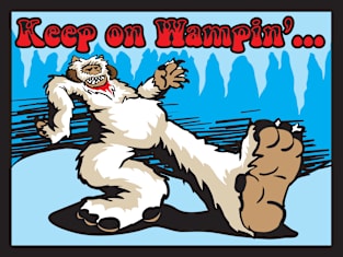 Keep On Wampin' Magnet