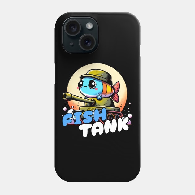 Fish Tank Aquarist Aquarium Design Phone Case by DoodleDashDesigns