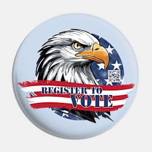 Be cool, patriotic and get people out to vote! Pin