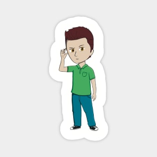 Chibi Shawn Spencer Magnet