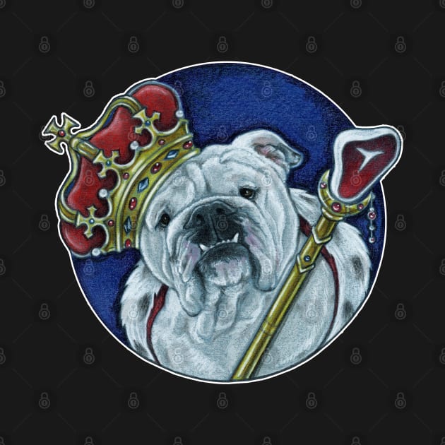 King Bulldog by Nat Ewert Art