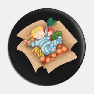 Veg Baby Pin