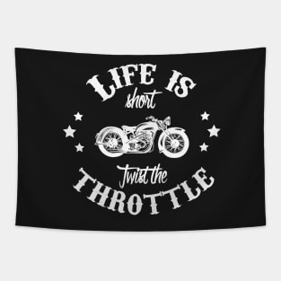 Life is short Tapestry