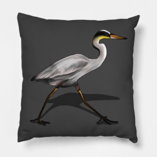 Blue heron Pillow