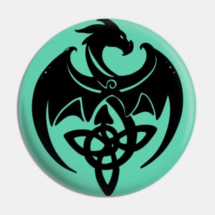 Tribal Celtic Dragon Pin