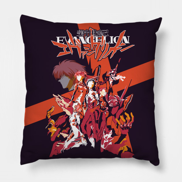 evangelion pillow
