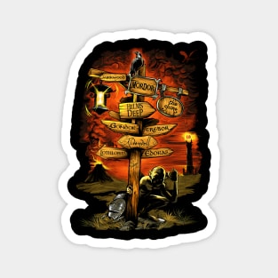 Middle Earth Outskirts Magnet