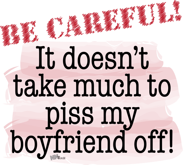 Be Careful-boyfriend Kids T-Shirt by NN Tease