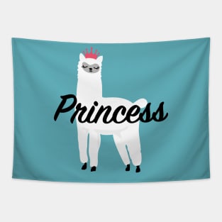 Llama Princess Design Tapestry