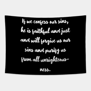 1 John 1:9 Bible Verse NIV Text Tapestry