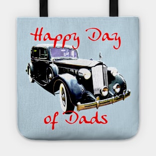 Father's Day 1930s classic car Packard Day of Dads Tote