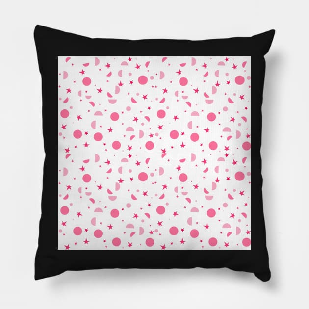 Seeing Pink Pillow by CarrieBrose