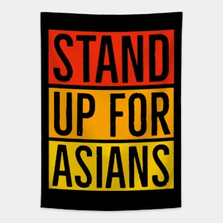 Stand Up For Asians Tapestry