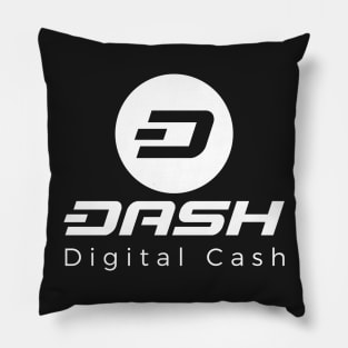 Dash Digital Cash Logo Pillow