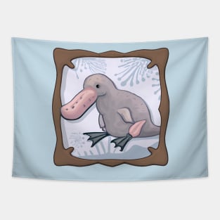 Mr. Platypus' Picture Day Tapestry