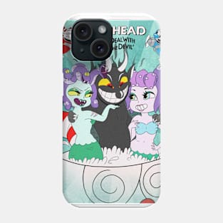 Cuphead, the Devil's jacuzzy Phone Case