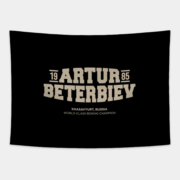 Artur Beterbiev Tapestry by Infectee