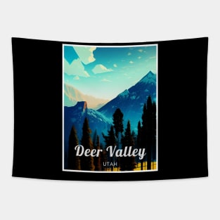 Deer Valley Utah United States ski Tapestry