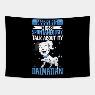 Dalmatian lover Tapestry