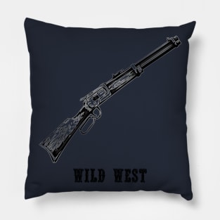 Western Era - Wild West Winchester Rifle Pillow