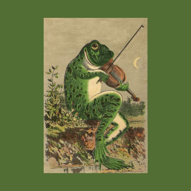 Fiddle Frog by Star Scrunch