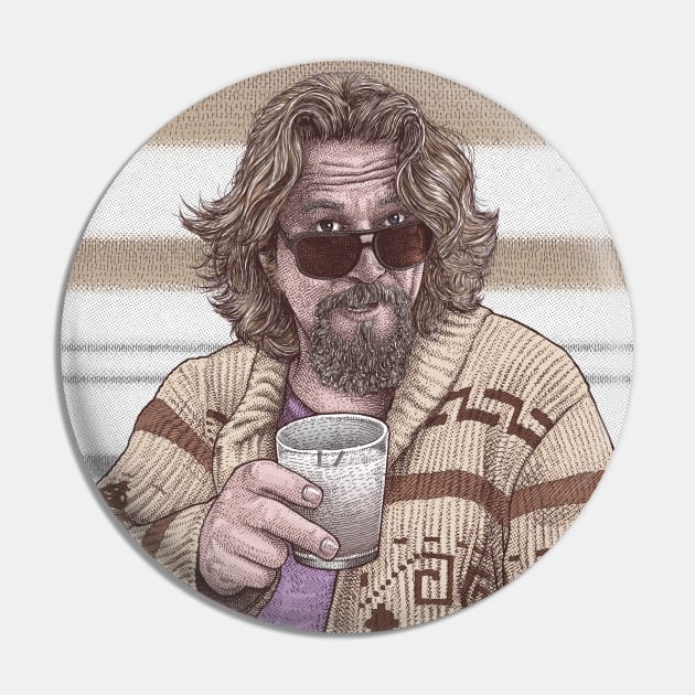 The Big Lebowski Pin by StayTruePonyboy