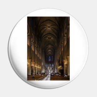 Notre Dame On The Inside - 1 © Pin