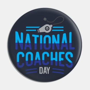 National Coaches Day – October 6 Pin