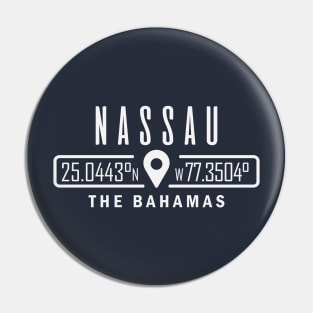 Nassau, Bahamas GPS Location Pin